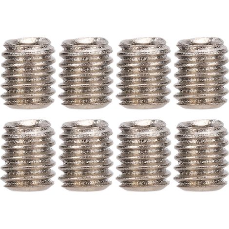 Kit d'assortiment de 50 vis sans tête en acier inoxydable A2-70, vis de fixation M2,5 x 3 (1/5)