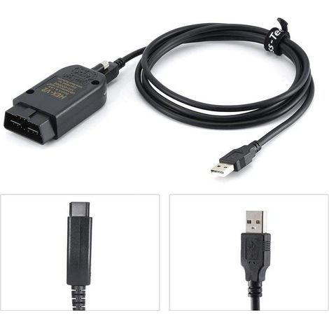 Câble de diagnostic HEX V2 VCDS VAG COM 25.3 5053 pour lecteur automatique VW/AUDI/Skoda/Seat, câble USB pour scanner (anglais) (1/3)