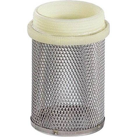 Atusa – Filtre à valve inox 1"1/2 – Résistant à la corrosion – Pour systèmes de plomberie – Installation facile sur crépine mâle