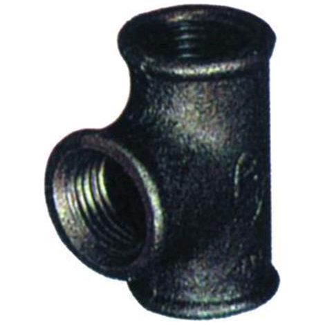 Ti In In Ghisa 90 Gradi Ff Zincato Fig.130 1-1/4"