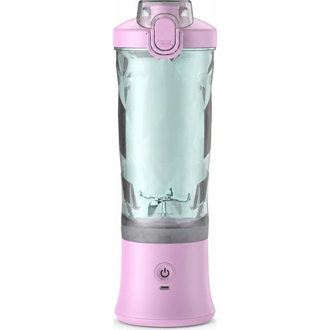 Mini Blender Électrique Portable, Gobelet pour Jus et Smoothies, Violet Clair (1/5)