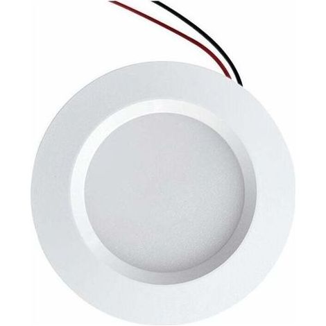 Spot LED Encastrable Étanche IP54 3W, Diamètre 68mm, Aluminium Blanc, 4000K, Idéal pour Salle de Bain et Cuisine - (1/5)
