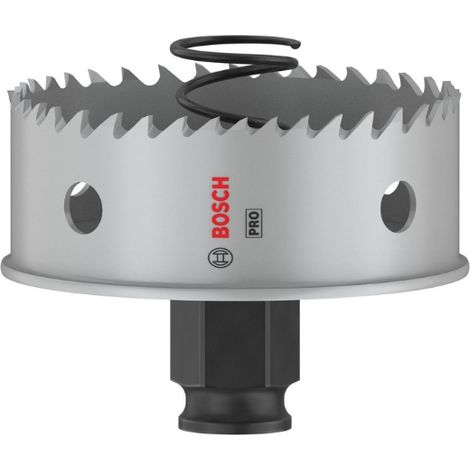 Bosch 1x Sierra de corona PRO Sheet Metal Power Change Plus (para Láminas de acero inoxidable, Láminas de acero, Ø 68 mm, Professional Accesorios Taladro) (1/5)