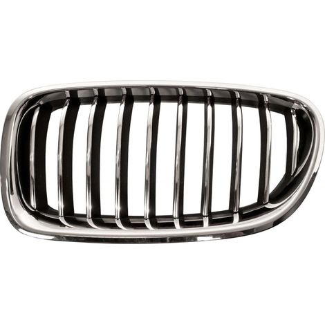 Grille de calandre avant gauche chromée noire BMW Série 5 F10/F11 phase 2 2013-2017