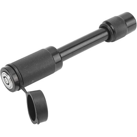 Serrure de récepteur de remorque, Accessoires automatiques de Noyau de Fleur de Prunier Serrure de goupille d'attelage de remorque antivol en Alliage d'aluminium pour VR pour Porte-vélosdengyank (1/5)