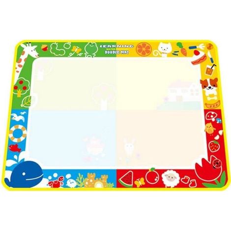 Tapis de dessin - Doodle - Multicolore - 100x73cm - 100% haute qualité - Pour enfants à partir de 3 ans (1/4)