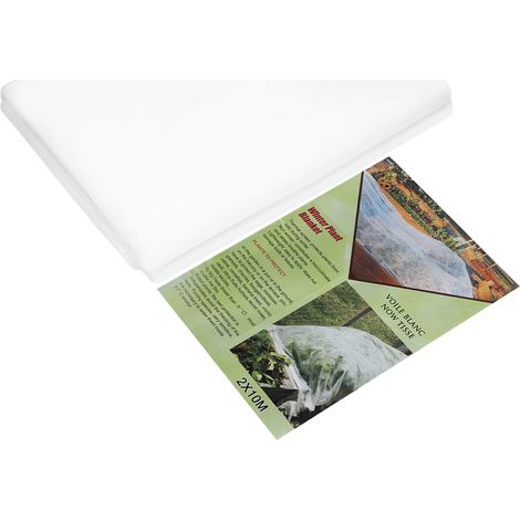 2x10m Filet de Protection Jardin Anti-Insectes Résistant pour Légumes et Fleurs (1/5)