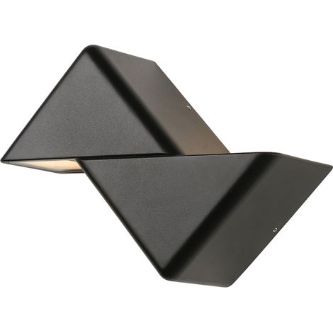 Applique esterna inclinata nera 2xG9 IP65 Dracena Candellux