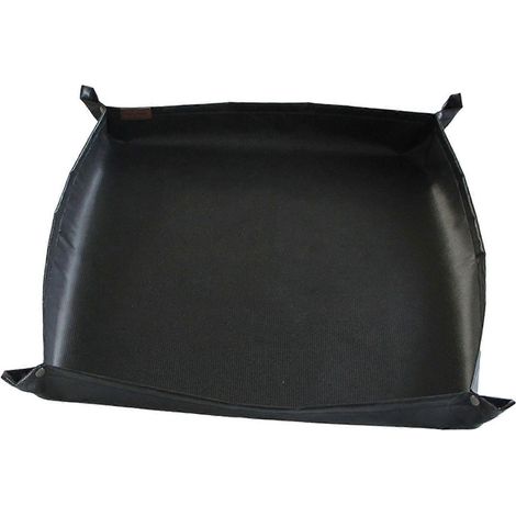 Tapis de protection pour barbecue d'extérieur, tapis de brasero portable pour terrasse ou sol (1/4)