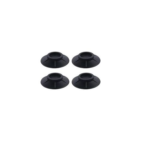 Lot de 4 Patins Antivibrations pour Lave-Linge et Sèche-Linge, Stabilisateur Anti-Bruit, Butées de Pied Réglables (1/4)