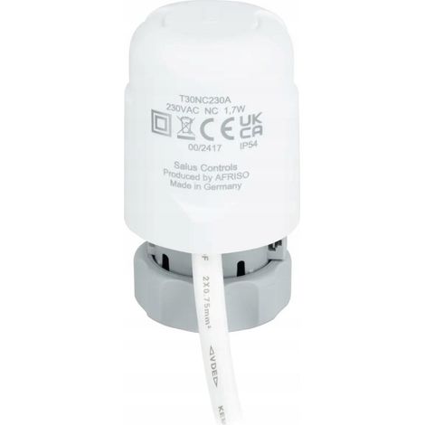 Thermoelektrischer Stellantrieb Salus t30nc230a 230 V Temperaturregelung (1/3)