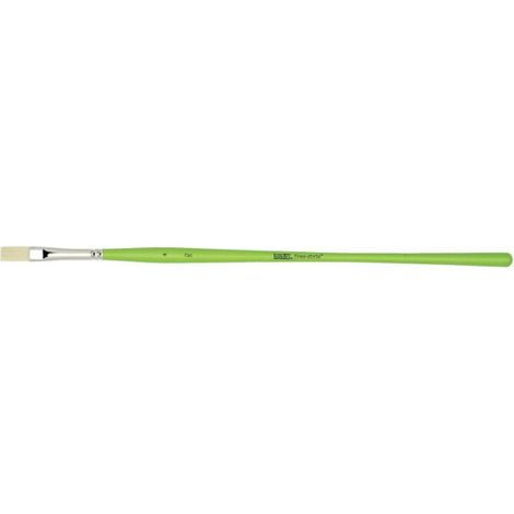 Brosse - LIQUITEX - Free Style - Plat NO4 - Nylon synthétique - Confort manche long (1/5)