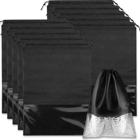 Pack de 10 sac de rangement (noir)