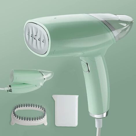Vaporizador de ropa, 1000 W, 100 ml, vaporizador vertical portátil de mano, calentamiento rápido, vapor desinfectante para el hogar y los viajes, desinfectante antibacteriano. (1/4)