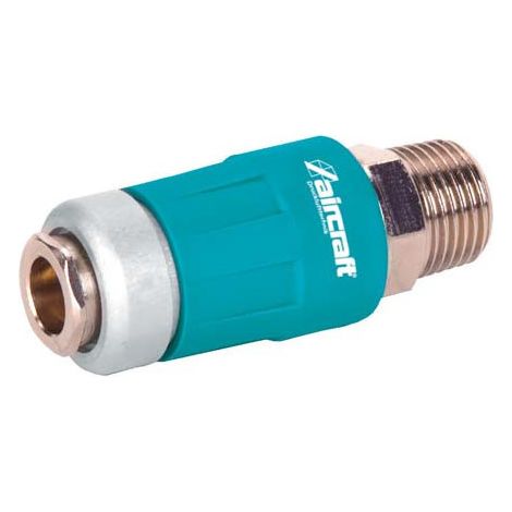 Conector rápido DIN con una sola mano varias medidas                 1/4" Rosca externa