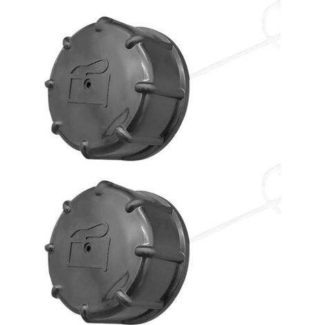 2 Pièces Bouchon Réservoir D'essence Haie, Pièces Pour Tondeuses à Gazon Bouchon De Réservoir D'essence De Remplacement En Plastique, Bouchon Réservoir Carburant Tondeuse à Gazon Tronçonneuses (1/5)