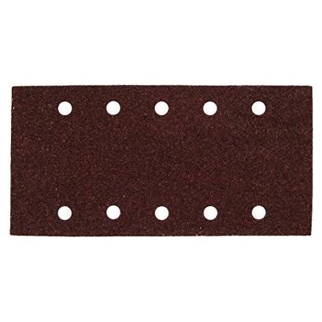 FOGLI DI CARTA ABRASIVA VELCRO MAKITA 100X240mm GRANA 180, 10 PEZZI - P-42927