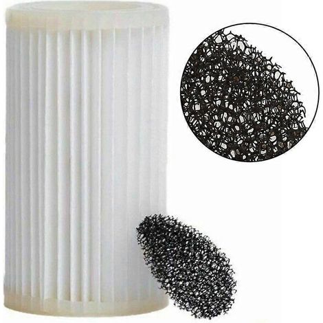 Kit de filtre type 61 H12 pour aspirateur robot Vax Quicklite Vrs107 (type 94, U88-W1-B, U88-W1-P) - Filtres de rechange (1/2)