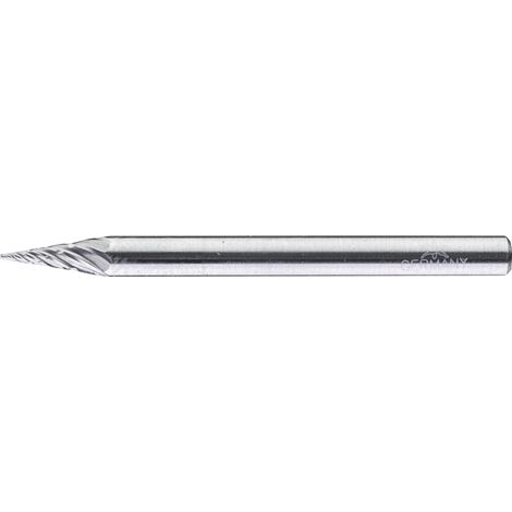 PFERD TOOLS Hartmetall Hochleistungsfrässtift ALLROUND Spitzkegel SKM Ø03x07mm Schaft-Ø 3mm universal grob (1/3)