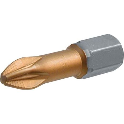 Embouts de tournevis Modeco pz2 torsion nitrure titane 25 mm