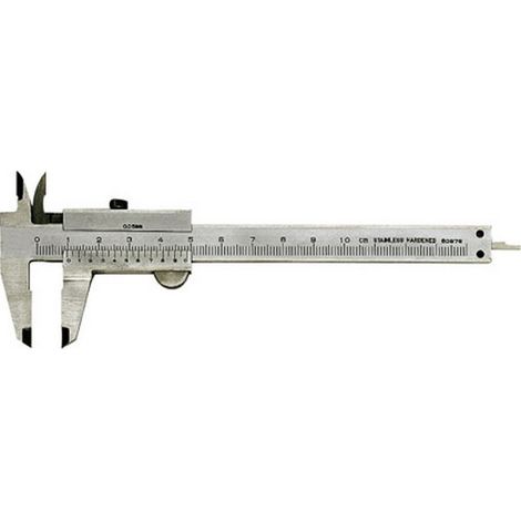 Pocket Pinza, Piccolo, Campo Di Misura: 100 Mm, Chiusura A Vite Modello Lung. Beccochi 25 Millimetri