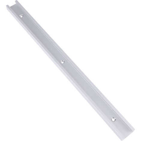 Rails de guidage pour le travail du bois, 400 mm, avec vis autotaraudeuses, lot de 4. Voir les notes lors de la commande. (1/5)