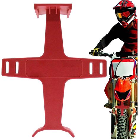 Support de fourche de moto universel pour transport - Robuste Fork Saver & Support de suspension en PP - Protection de fourche Aide au transport pour Motocross, Dirt Bike et Pitbike, Noir (1/5)