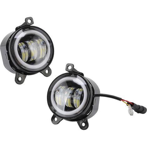 Feux antibrouillard LED 3,5 pouces 120 W pour pare-chocs, feux de jour, étanches IP67, universels pour motos et voitures