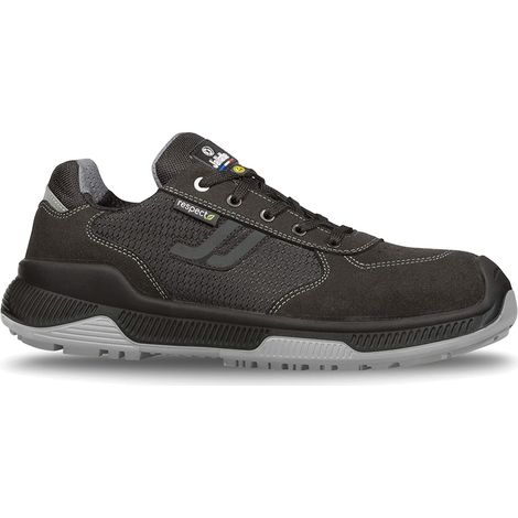 Jallatte Jaloxy SAS ESD S1P CI HI SRC Sicherheitsschuhe - 48 EU - Schwarze