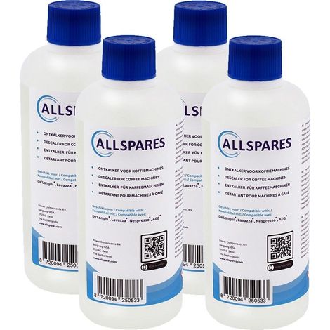 4 descalcificadores líquidos AEG / Electrolux / Zanussi M3BICD200 (4 de 500 ml) de AllSpares (1/5)