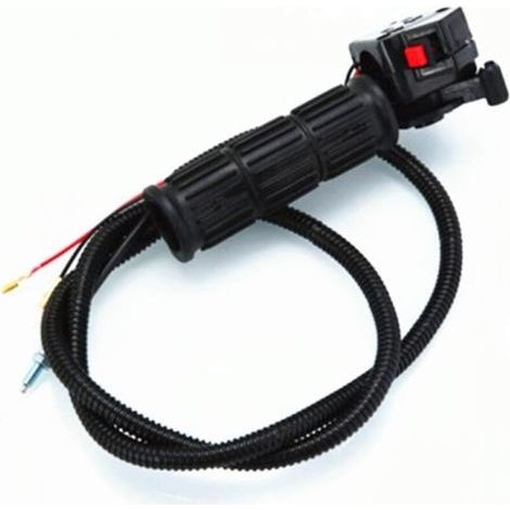 Throttle grip for GX35, compatible with 139F and 140F throttle controls, length 1260 mm (B) (1/4)