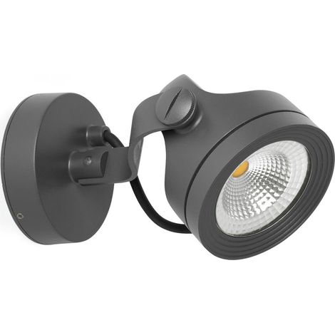 Alfa Proiettore Grigio Scuro Led 13W 3000K Marca Faro