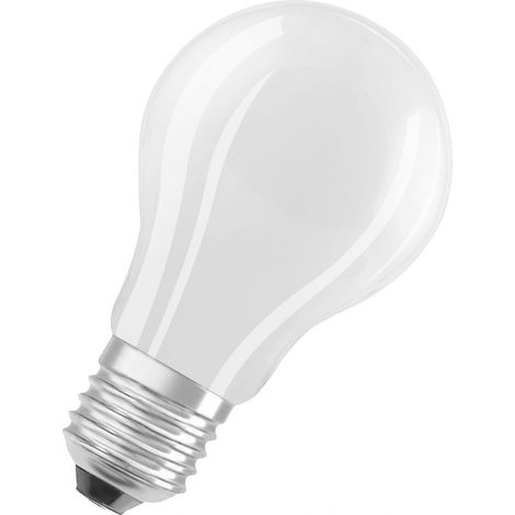 OSRAM Dimmbare LED - Lampen, klassische Kolbenform, 75 Watts Ersatz, E27, A-shape, 2700 Kelvin, Warm weiß, Klares Glas, single Pack (1/2)