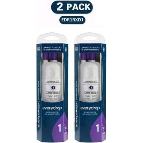 2er-Pack Eiswasser-Kühlschrankfilter, EDR1RXD1, lila (1/5)