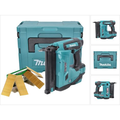 Makita DBN 500 ZJ Akku Stauchkopfnagler 18 V 15-50 mm + Stauchkopfnägel 50 mm 20000 Stück + Makpac - ohne Akku, ohne Ladegerät