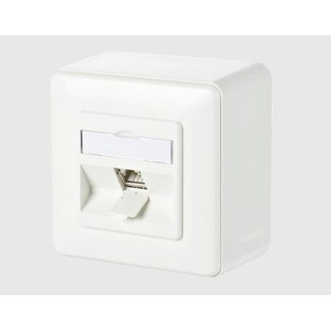 Metz Connect Módulo C6A 1 puerto 180°M AP blanco puro, 130B11D10002-E
