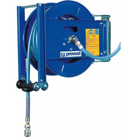 Enrouleur PREVOST, Montage mural Ressort de rappel 15m ( Prix pour 1 ) (1/2)