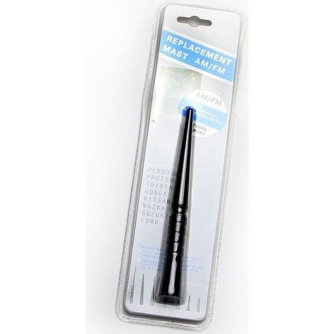 TRADE SHOP - Antenna Universale Per Auto Camper Suv Stereo Radio Am/fm Autoradio 12,5 Cm 410 -