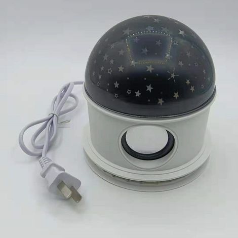 Nouvelle mini lampe champignon soleil LED Bluetooth cristal, lampe musicale de scène, lampe boule magique ciel étoilé, lampe d'ambiance KTV -- Câble standard européen (1/2)