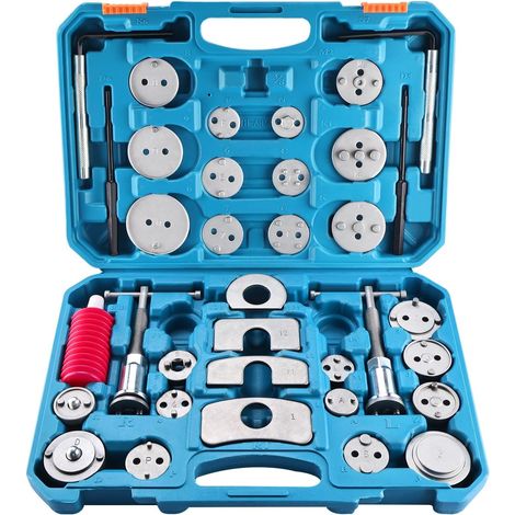 35 pièces Kit d’Outils pour étriers de Frein à Disque, Ensemble Universel de réparation Automobile, pour Le Remplacement des Plaquettes de Frein (1/5)