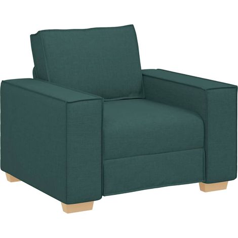 Canapé,Sofa pour Salon,Banquette Fauteuil Vert Foncé 60 cm Tissu CFW813807 (1/5)