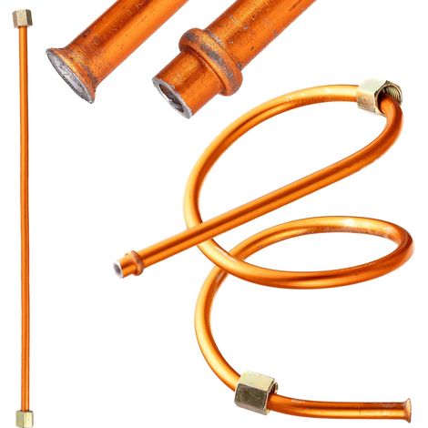 AAC030 6mm 30cm Rohr mit Muttern für Druckschalter