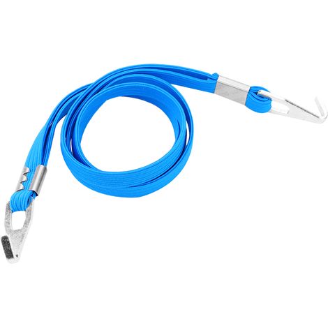 Sangle élastique avec crochets DUUTI pour vélo, camping et rangement extérieur (Bleu) (1/5)