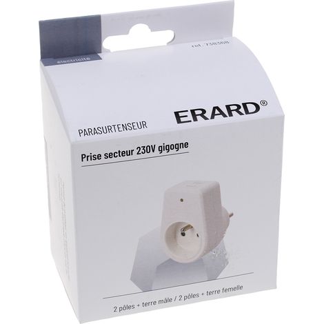 Erard - protection contre la foudre gigogne 230v - noir - 738368