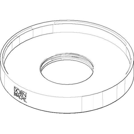 DO Rosette ERSATZTEILE 092797015 D 60 x 9 mm Chrom