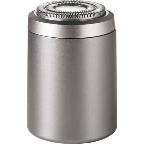 Rasoir Electriques Hommes, Electric Shaver Mini rasoir électrique portable, Étanche Rasoir Homme Rasoir électrique Wet Dry, Pour la maison, voyage, Bureau (Couleur argent)