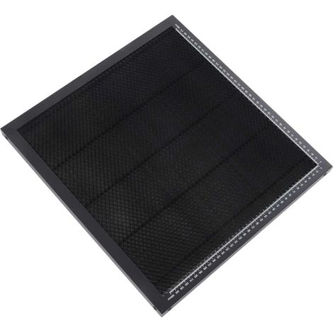 Table de découpe laser en acier allié dur pour graveur, alvéole nid d'abeille 430x400mm, dissipation rapide de la chaleur (1/5)