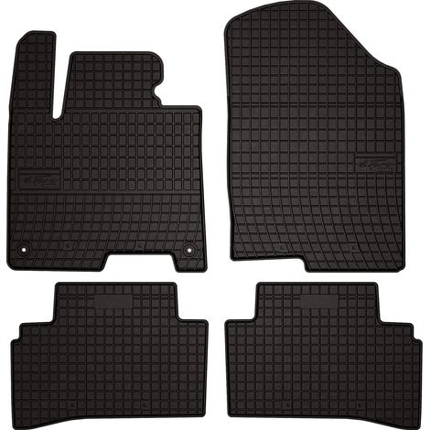 Alfombrillas de goma para coche: Kia Sportage V SUV gasolina (2021-) - negras, a medida (1/5)