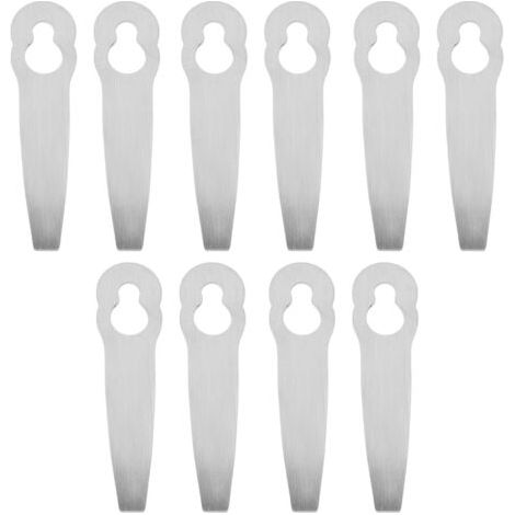 10PCS Lot de Lames de Coupe en Métal pour Débroussailleuse PolyCut 2-2 Accessoire de Remplacement pour Tondeuse à Gazon - (1/5)