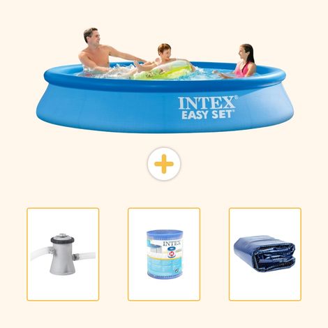 Intex Piscine Easy Set Ronde - 305x61 cm - 4-pièces  S21312 (1/5)